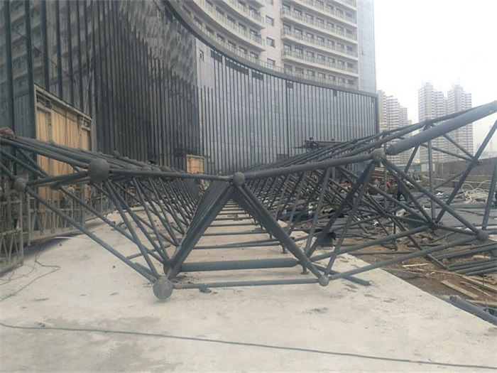 大安万豪酒店雨棚网架
